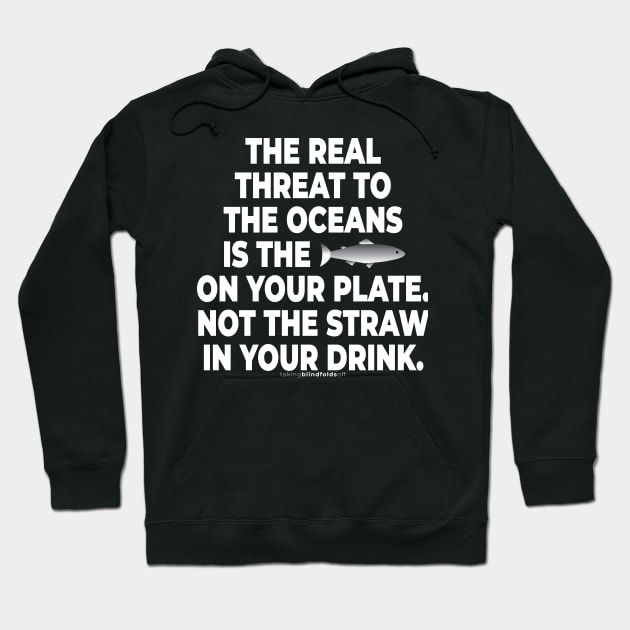 Vegan Activist Graphics #takingblindfoldsoff 35 Hoodie by takingblindfoldsoff